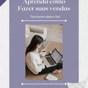Imagem de capa para o Ebook Aprenda como fazer suas vendas pela internet 