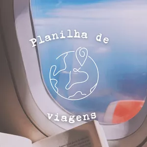 Imagem de capa para o Ebook Planilha de viagens 