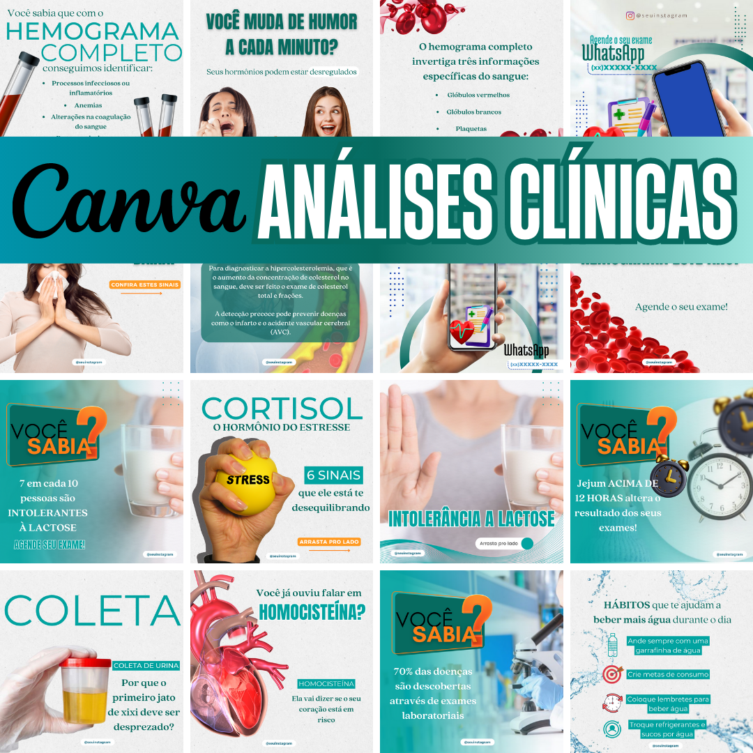 Imagem do curso CANVA ANÁLISES CLÍNICAS