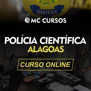Imagem de capa para o Curso online POLÍCIA CIENTÍFICA DE ALAGOAS.