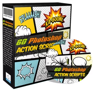 Cover image for Ebook 60 Photoshop Action Scripts