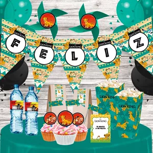 Imagen de portada para Curso online Kit Imprimible El Rey León Candy Bar Personaliza tu Fiesta (PDF)