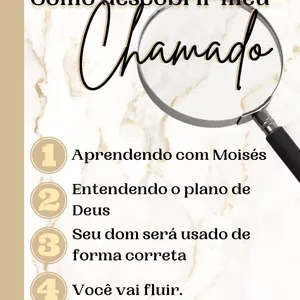 Imagem de capa para o Ebook como descobrir meu chamado ( chaves para a vida)