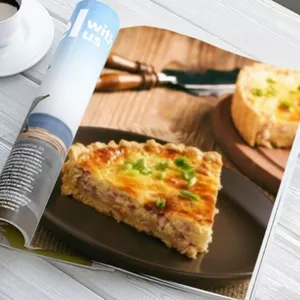 Imagem de capa para o Ebook Receitas de tortas salgadas