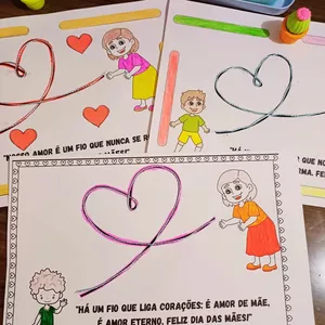 Imagem de capa para o Ebook 💜Dia das mães o fio que nos une