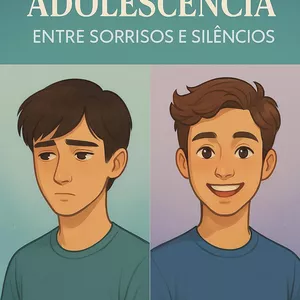Imagem de capa para o Ebook Ansiedade na Adolescência