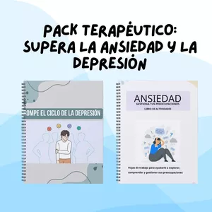 Imagen de portada para Ebook Pack Terapéutico: Supera la Ansiedad y la Depresión
