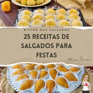 Imagem do curso Ebook Receitas de Salgados para Festas