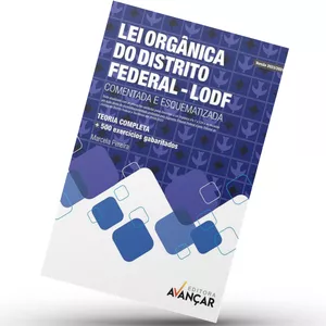 Imagem de capa para o Ebook Apostila de Lei Orgânica do Distrito Federal - LODF