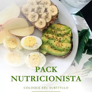Imagem de capa para o Curso online Pack Profissão Nutricionista 