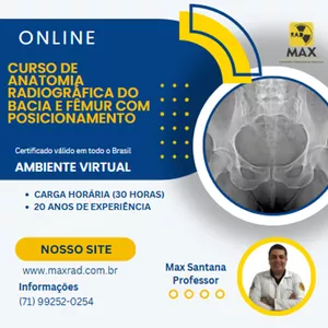 Imagem de capa para o Curso online CURSO ANATOMIA RADIOGRÁFICA DA BACIA E FÊMUR
