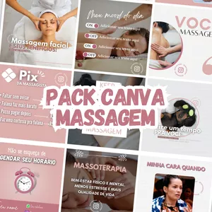 Pack Canva Massagem por Tanisa perotti