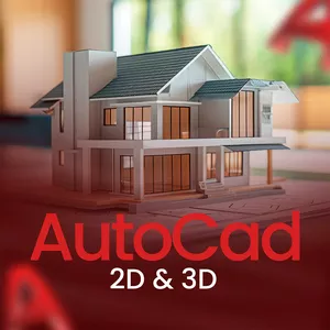 Imagem do curso AutoCad 2D e 3D 