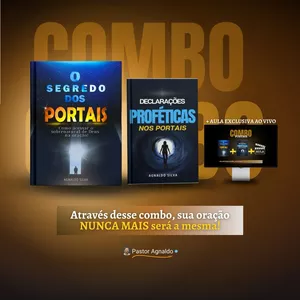 Imagem de capa para o Curso online COMBO "OS PORTAIS DA ORAÇÃO": 2 LIVROS DIGITAIS + SUPER AULA