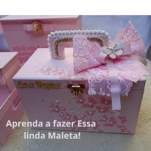 Imagem do curso Maleta Porta Laços/Farmacinha Borboleta encantada 
