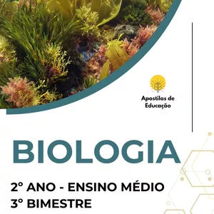 Imagem de capa para o Ebook Biologia 2º Ano 3º Bimestre (Ensino Médio) - Apostila com Planos de Aula