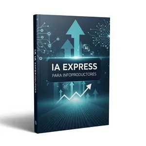 Imagen de portada para Ebook IA Express para Infoproductores 