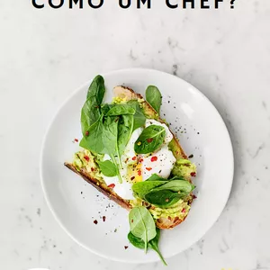 Imagem de capa para o Ebook cozinhe como chefe