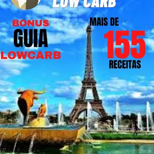 Imagem de capa para o Ebook lowcarb guide + 155 LOWCARB RECIPES FOR THE DAY