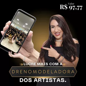 Imagem de capa para o Curso online Curso Drenomodeladora dos Famosos