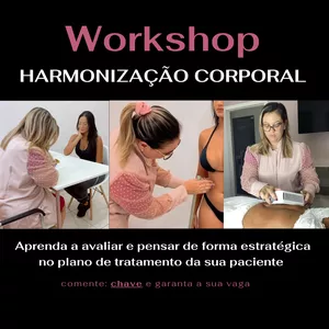 Imagem de capa para o Evento online Workshop Harmonização Corporal