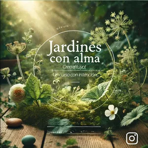 Imagen de portada para Curso online Cómo diseñar jardines con alma - EXPERIENCIA COMPLETA 🌿 Tu viaje definitivo hacia un jardín con propósito y alma.