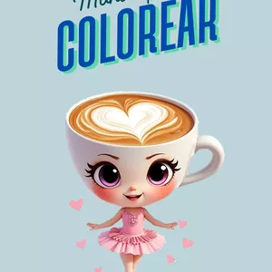 Imagen de portada para Ebook Colorea el caos (personajes virales de Tiktok)