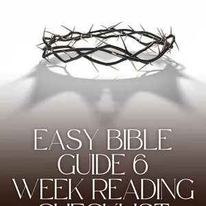 Cover image for Online course Easy Bible Guide 6-Week Reading Checklist