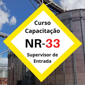 Imagem de capa para o Curso online CURSO DE CAPACITAÇÃO PROFISSIONAL NR33 - SUPERVISOR DE ENTRADA EM ESPAÇO CONFINADO