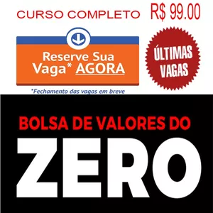 Curso bolsa de valores do zero