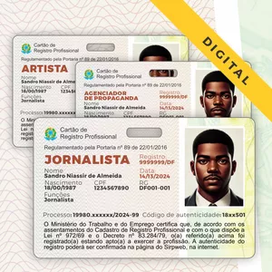 Imagem de capa para o Ebook Cartão de Registro Profissional (Digital)