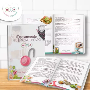 Imagem de capa para o Ebook Destravando Seu Emagrecimento | + Exemplo de Cardápio