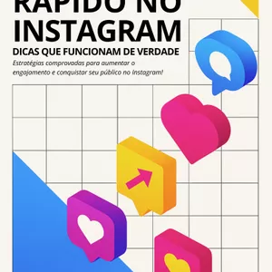 Imagem de capa para o Ebook Engajamento no Instagram