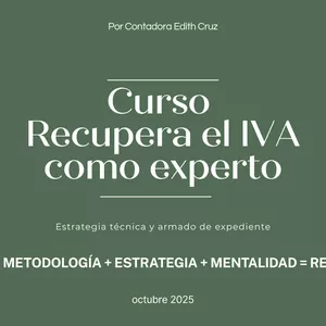 Imagen de portada para Curso online Curso Recupera el IVA como Experto