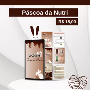 Imagem de capa para o Ebook Páscoa da Nutri