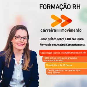 Imagem de capa para o Curso online Formação RH em Movimento (R)