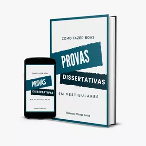 Imagem de capa para o Ebook Ebook - Como fazer boas provas dissertativas em vestibulares