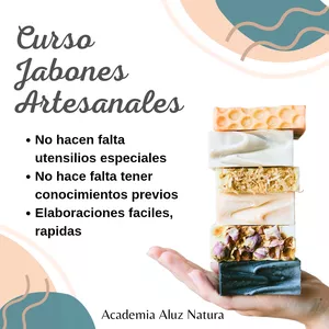 Imagen de portada para Ebook Curso de Jabones Artesanales 