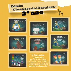 Imagem de capa para o Ebook Combo "Clássicos da literatura" (2º ano)
