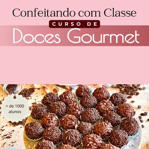 Imagem de Confeitando com Classe: Curso de Doces Gourmet! criado por doces.docinhoss_ na hotmart