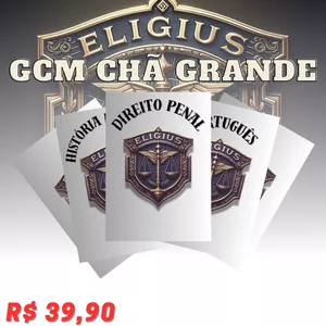 Imagem de capa para o Ebook APOSTILA GCM CHÃ GRANDE