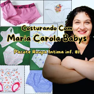 Imagem do curso Costurando Com Maria Carola Babys - Roupa Íntima Infantil