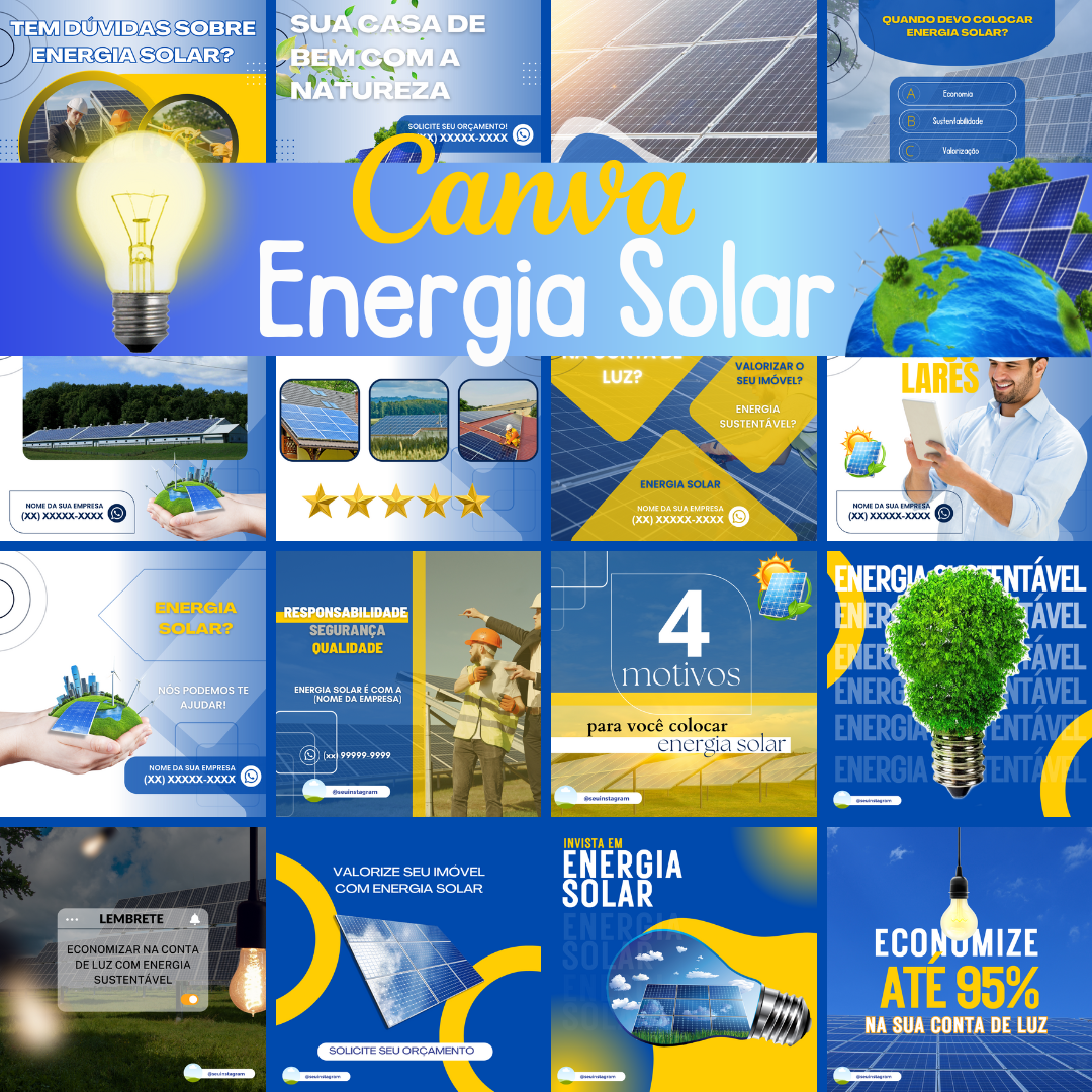 Imagem do curso Canva ENERGIA SOLAR