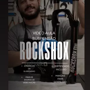 Curso Curso Suspensão RockShox XC32 e 30 Silver (BikEX)