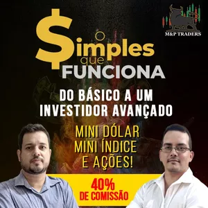 Imagem de capa para o Curso online  Estratégias para operar índice, dólar e ações - O Simples que funciona 