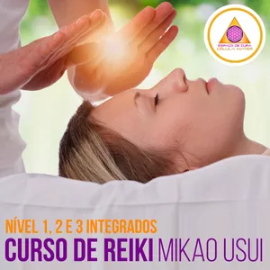 Imagem de Curso de Reiki Nível 1,2 e 3 Integrados  criado por Espaço de Cura Célula Mater na hotmart