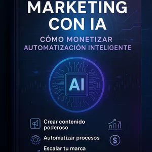 Imagen de portada para Ebook Marketing con IA: Vende Más, Trabaja Menos y Automatiza tu Negocio