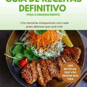 Imagem de capa para o Ebook Guia de receitas definitivo
