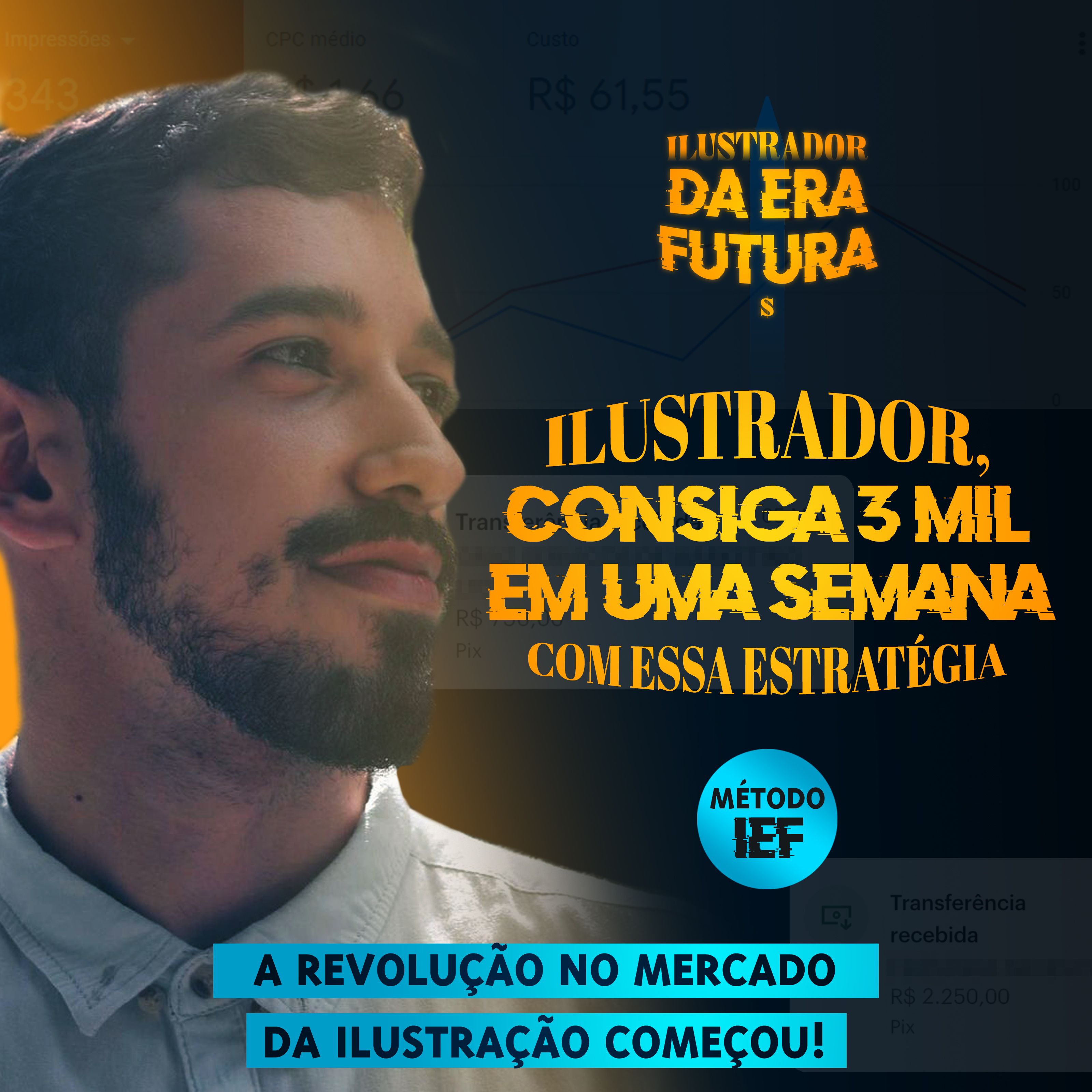 Imagem do curso ILUSTRADOR DA ERA FUTURA - Tráfego pago para ilustradores.