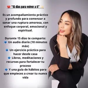 Imagen de portada para Ebook 15 dias para volver a ti, como comenzar de nuevo sin empezar de cero